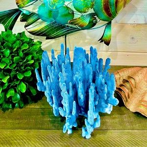 100% natural blue ridge coraI piece